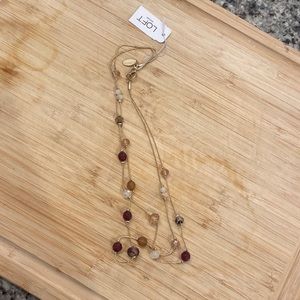 Loft outlet necklace collarbone length.